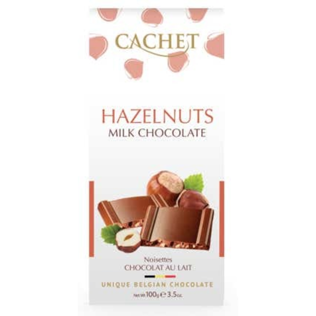Cachet Mléčná čokoláda 31% s oříšky