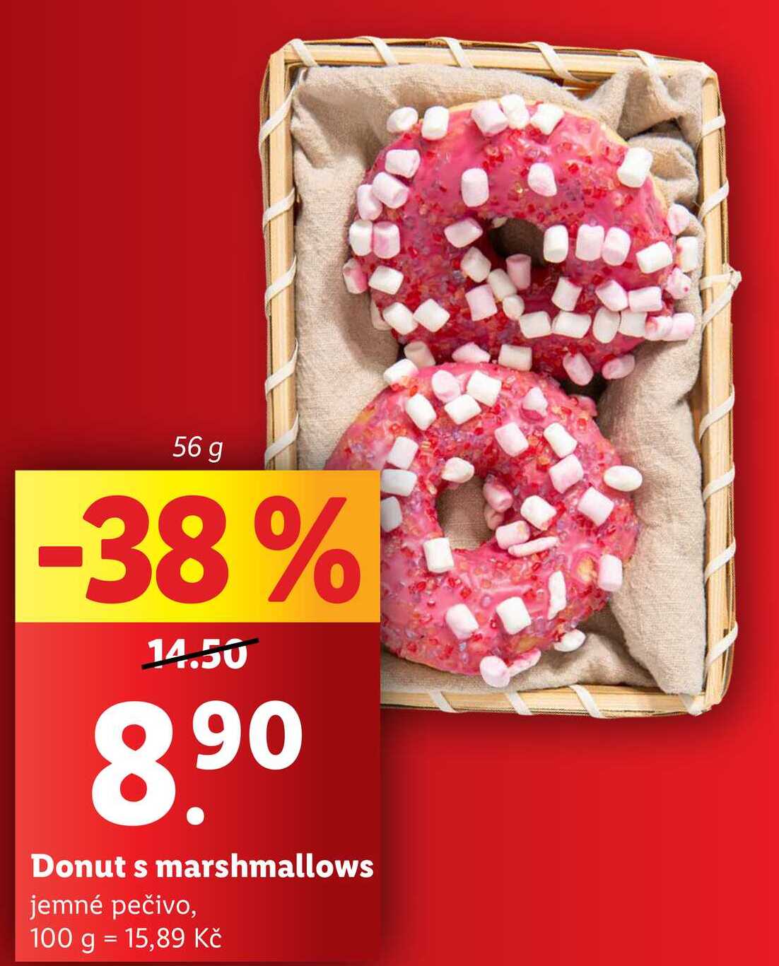 Donut s marshmallows, 56 g