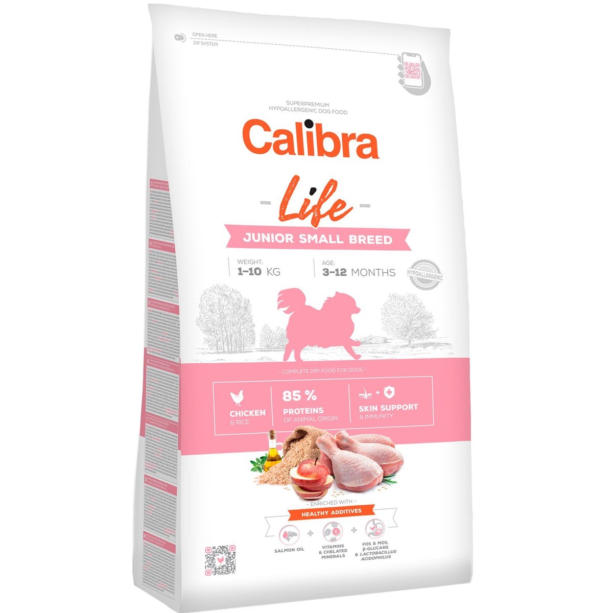 Calibra Dog Life granule pro mladé psy malých plemen s kuřecím