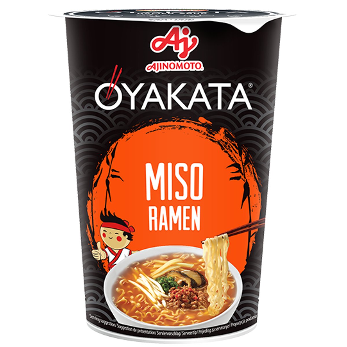 Oyakata instantní japonská nudlová polévka s příchutí Miso