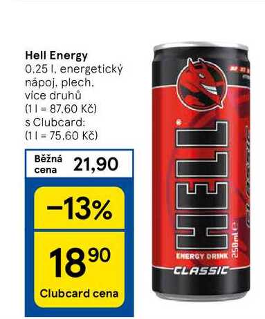 Hell Energy, 0.25 l