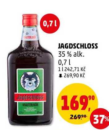 JAGDSCHLOSS, 0,7 l