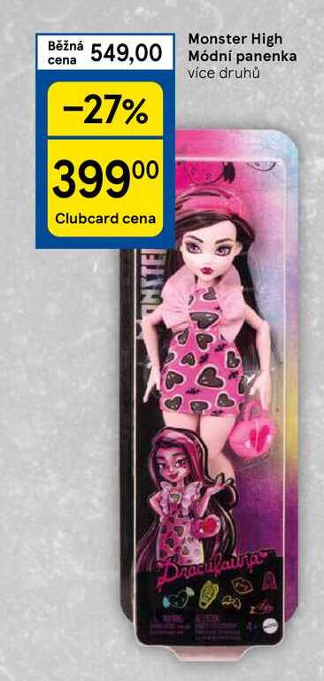 Monster High Módní panenka, 1 ks