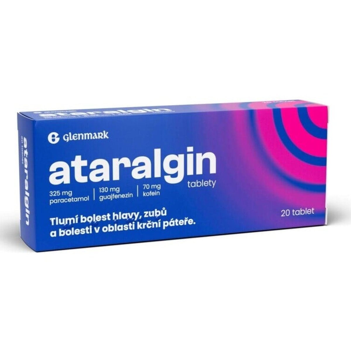 ATARALGIN 325MG/130MG/70MG Tableta 20