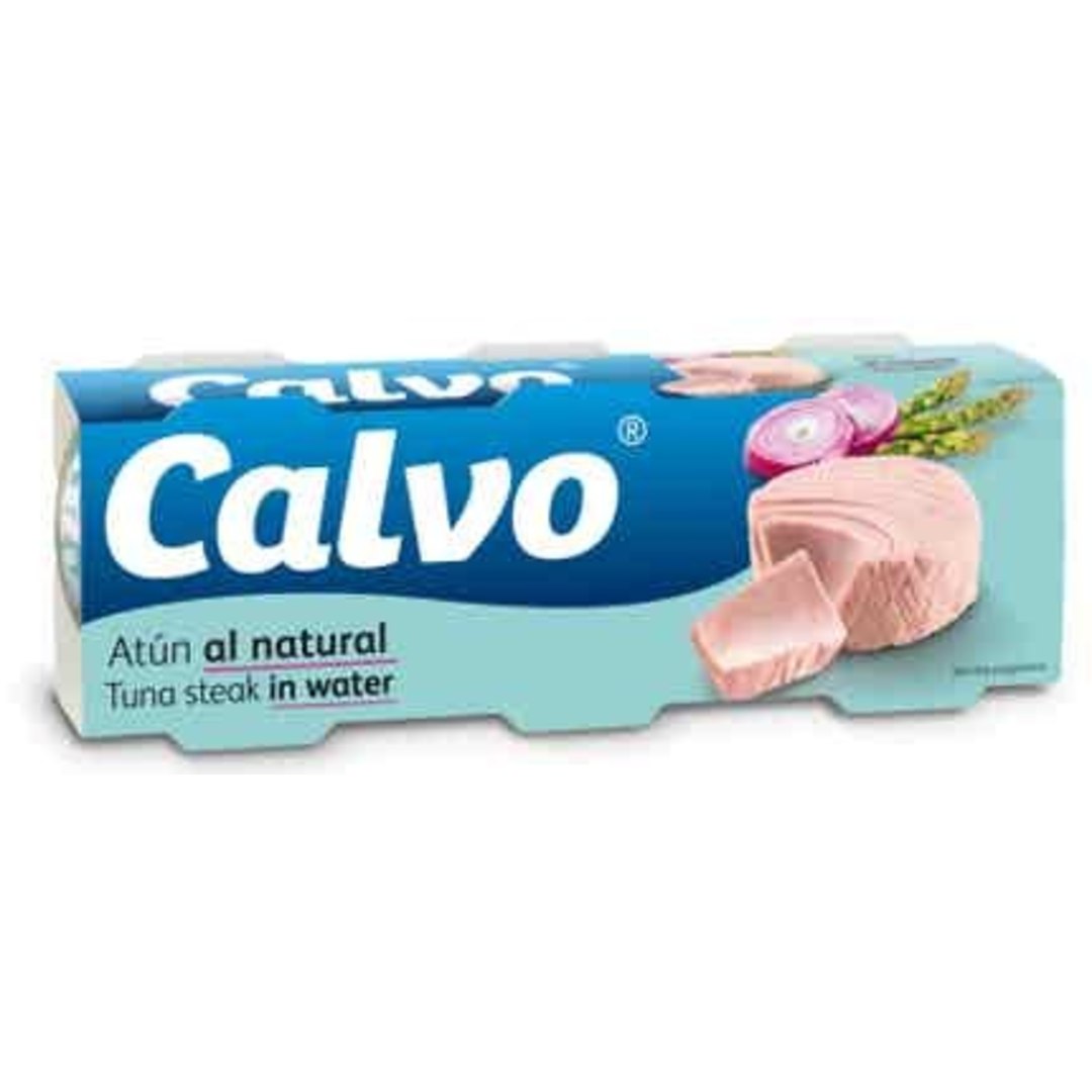 Calvo Tuňák ve vlastní šťávě 3 x 80g