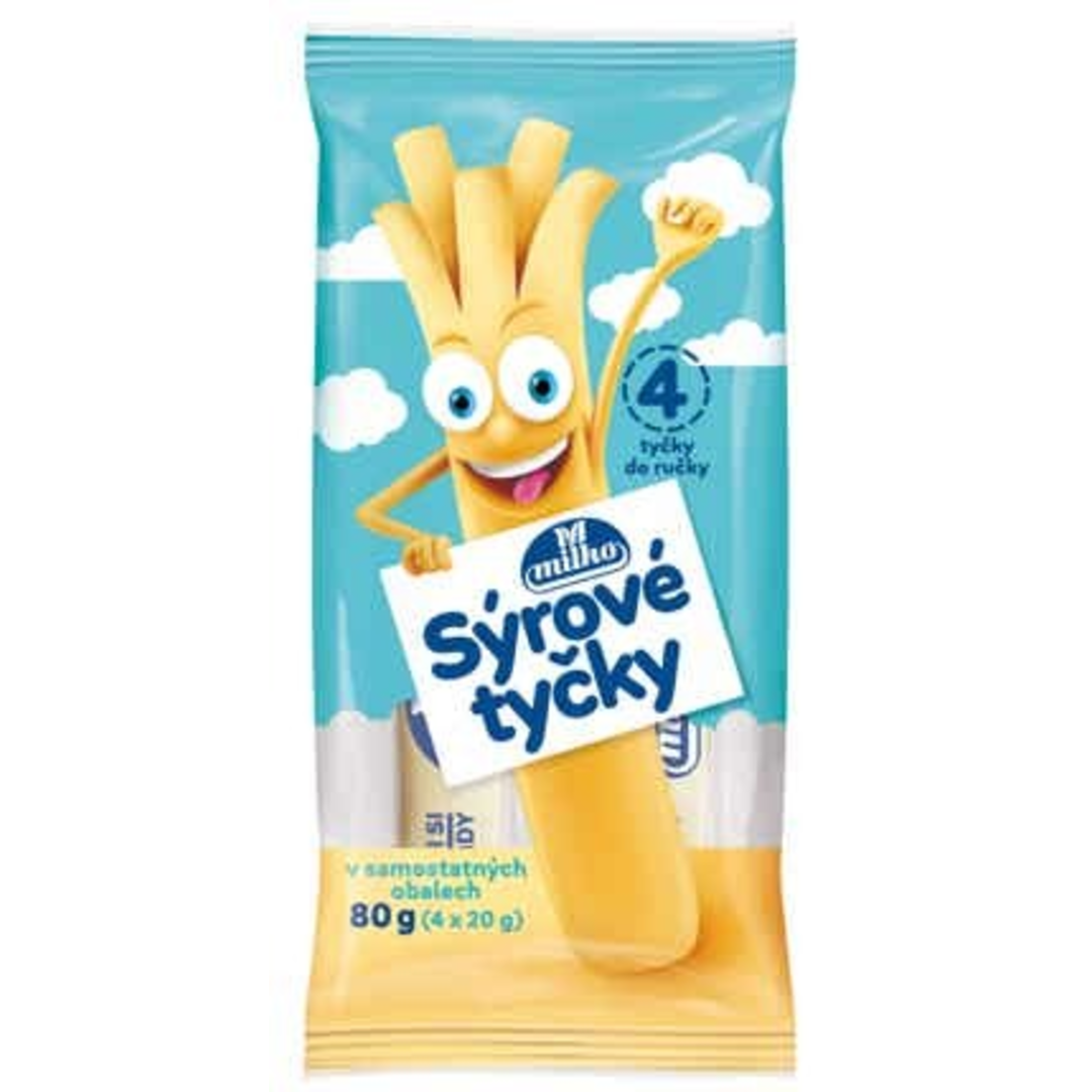 Milko Sýrové tyčky 4x20g