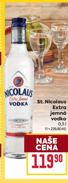 St. Nicolaus Extra jemná vodka 0,5l
