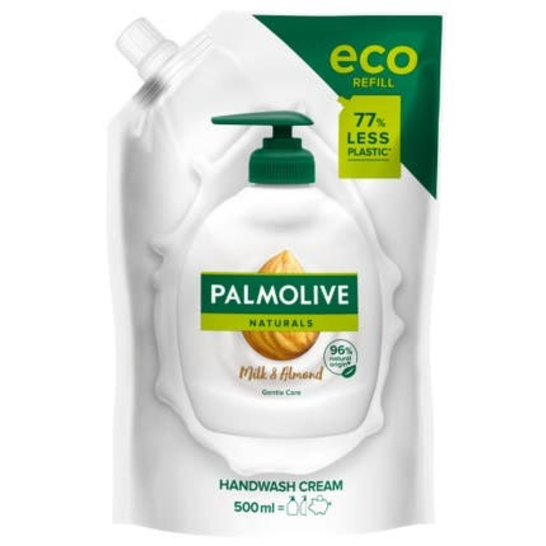 Palmolive Naturals Almond Milk Tekuté mýdlo - náhradní náplň