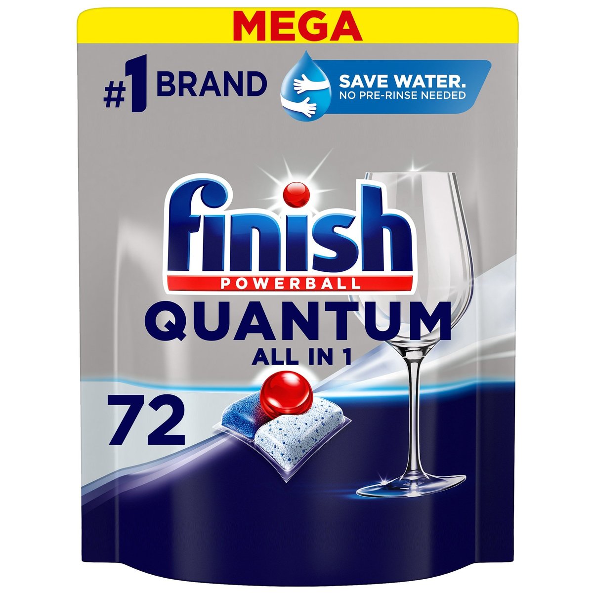 Finish Quantum All in 1 kapsle do myčky nádobí