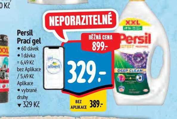  Persil  Prací gel  60 dávek 