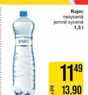 Rajec nesycená jemně sycená 1,5l