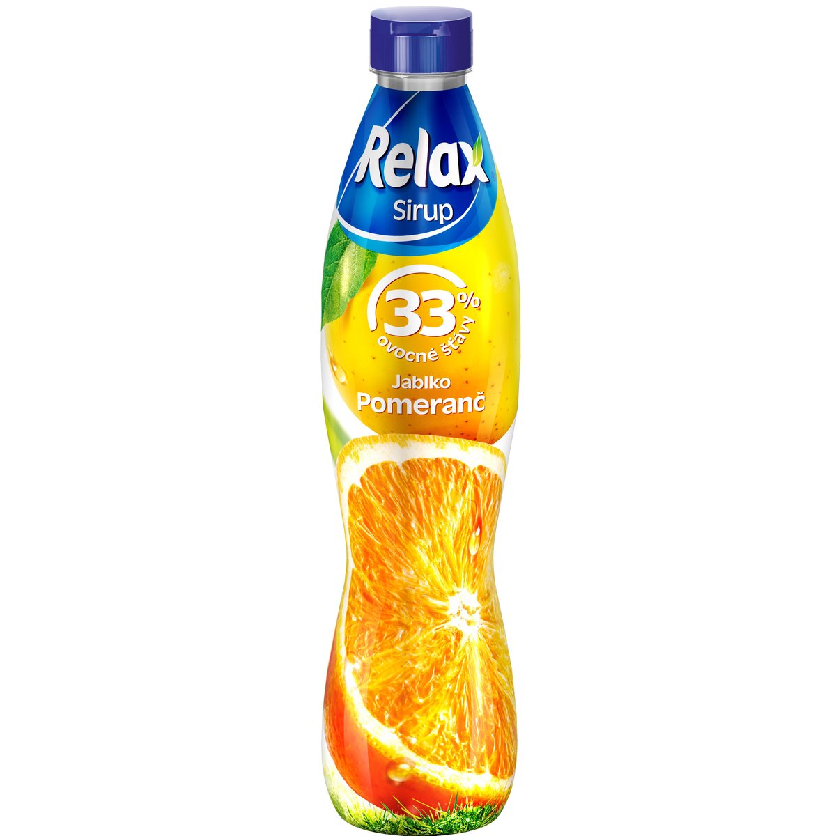 Relax ovocný sirup 33% pomeranč jablko