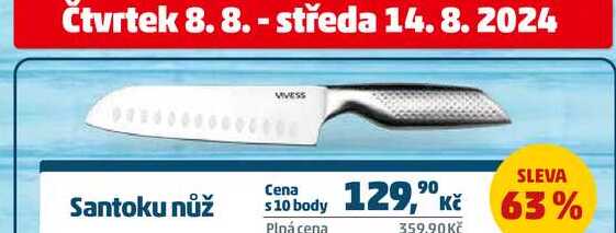 Santoku nůž 