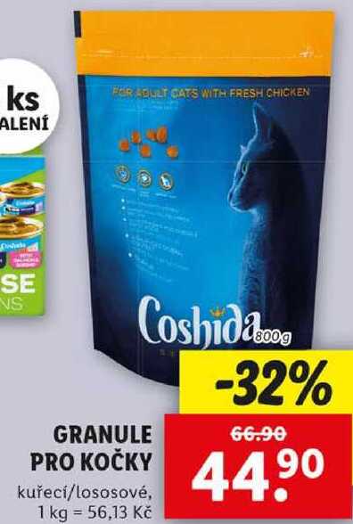 GRANULE PRO KOČKY, 800 g