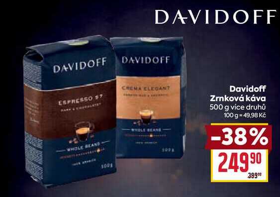 Davidoff Zrnková káva 500 g 