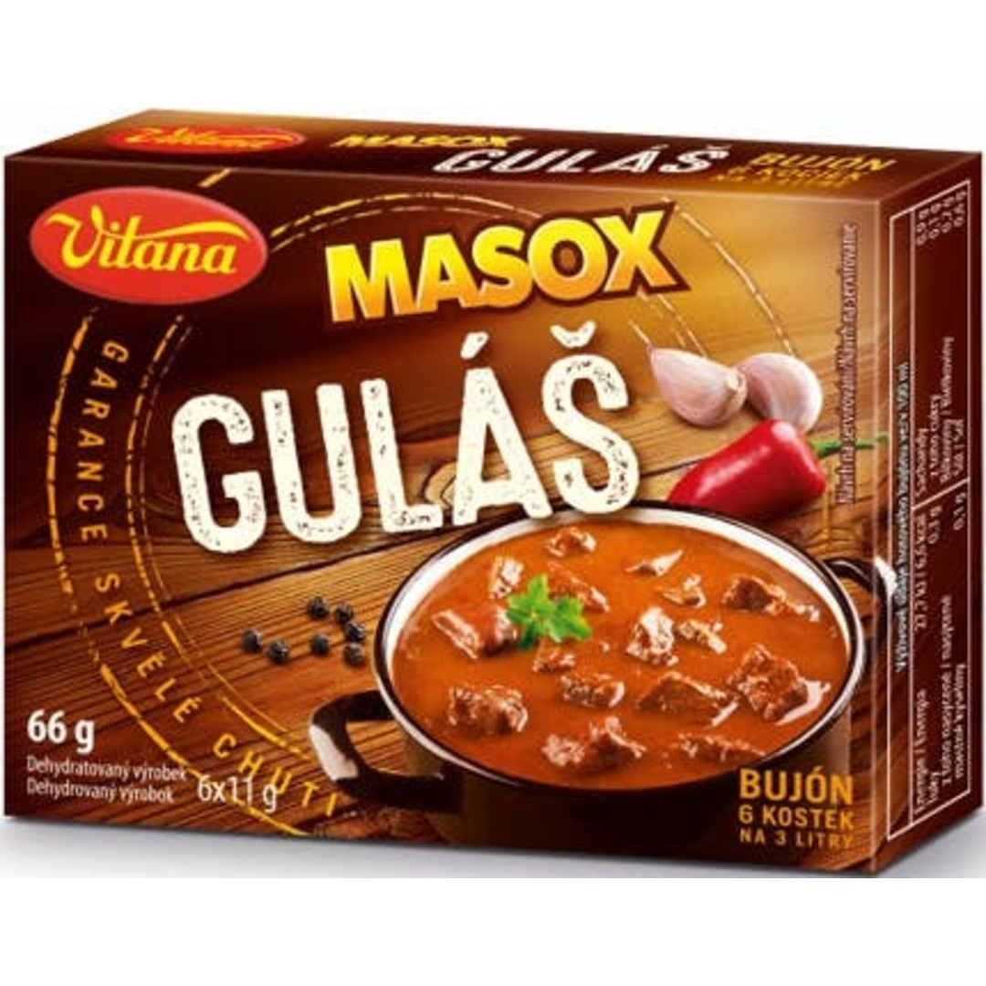 Vitana Masox guláš 6x11g