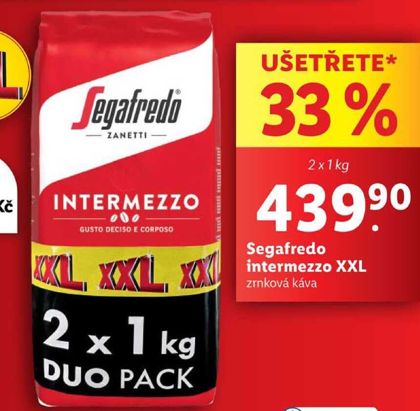 Segafredo intermezzo XXL, 2x 1 kg