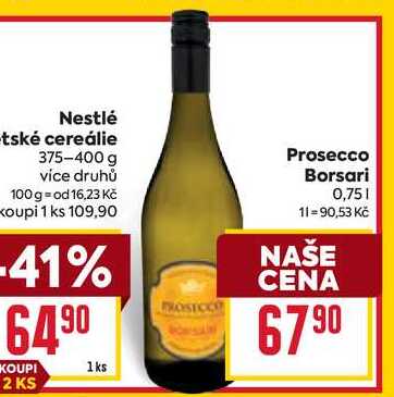 Prosecco Borsari 0,75l
