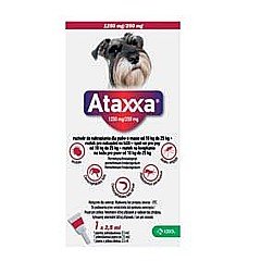 Ataxxa pro psy od 10 do 25 kg 1250/250 mg 1× 2,5 ml