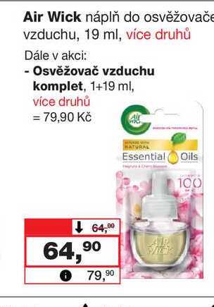 Air Wick náplň do osvěžovače vzduchu, 19 ml