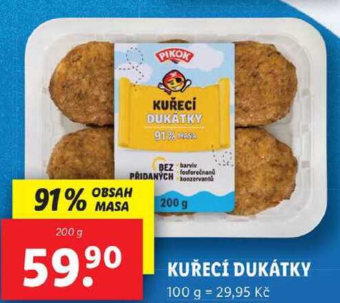 KUŘECÍ DUKÁTKY, 200 g