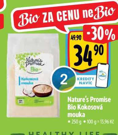   Nature's Promise Bio Kokosová mouka 250 g  