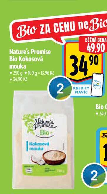 Nature's Promise Bio Kokosová mouka 250 g 