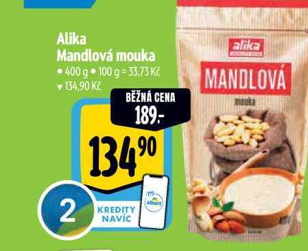 Alika Mandlová mouka 400 g