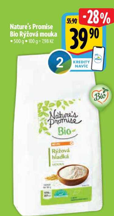 Nature's Promise Bio Rýžová mouka 500 g 