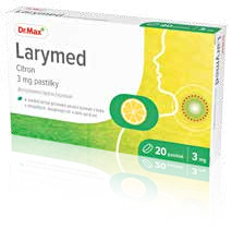 Larymed citron 3 mg pastilky 20 pastilek