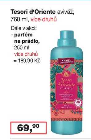 Tesori d'Oriente aviváž, 760 ml, více druhů