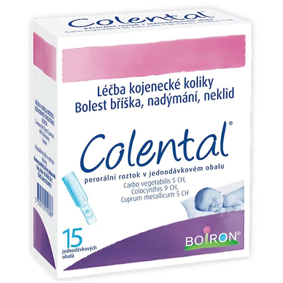 COLENTAL Perorální roztok v jednodávkovém obalu 15X1ML