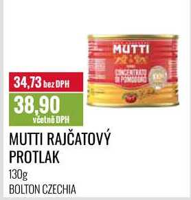 MUTTI RAJČATOVÝ PROTLAK 130g 