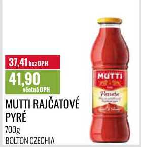 MUTTI RAJČATOVÉ PYRÉ 700g 