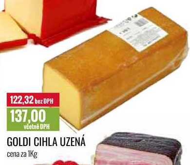 GOLDI CIHLA UZENÁ cena za 1Kg 