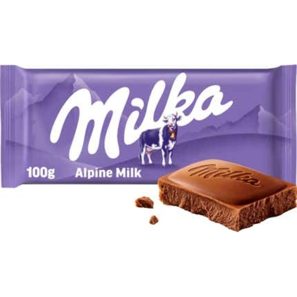 Milka Čokoláda Mléčná z alpského mléka