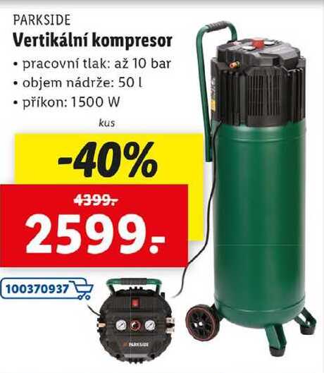 Vertikální kompresor