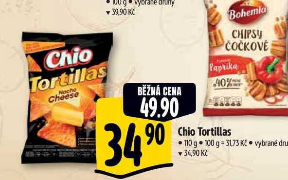 Chio Tortillas 110 g