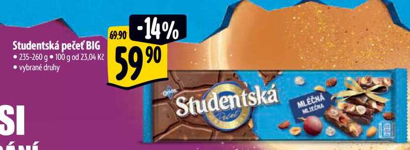 Studentská pečeť BIG 235-260 g 