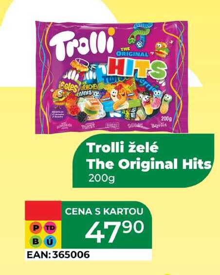 Trolli želé The Original Hits 200g  