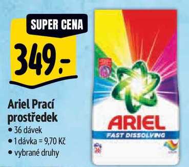 Ariel Prací prostředek, 36 dávek 