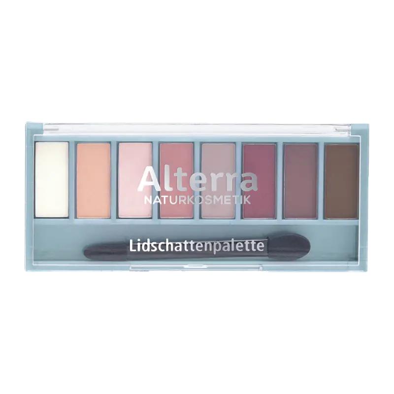 Alterra Naturkosmetik Paletka očních stínů 02 Rose, 1 ks