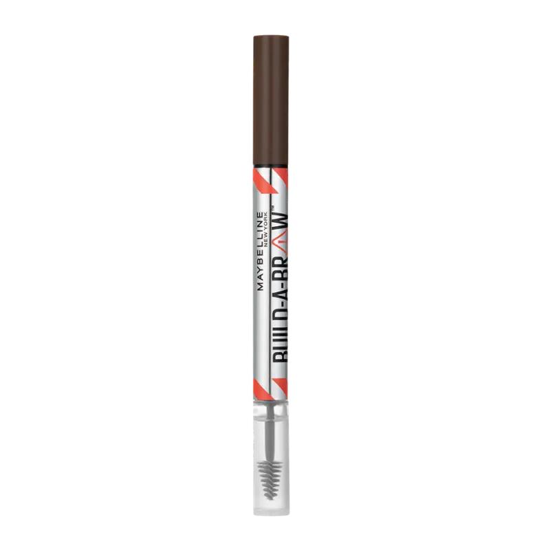 Maybelline Fix a gel na obočí 2v1 Build a Brow 260 deep brown, 1 ks