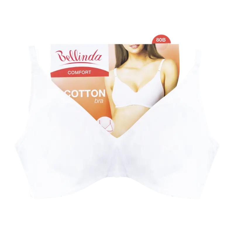 Bellinda Podprsenka Cotton bílá 80B, 1 ks