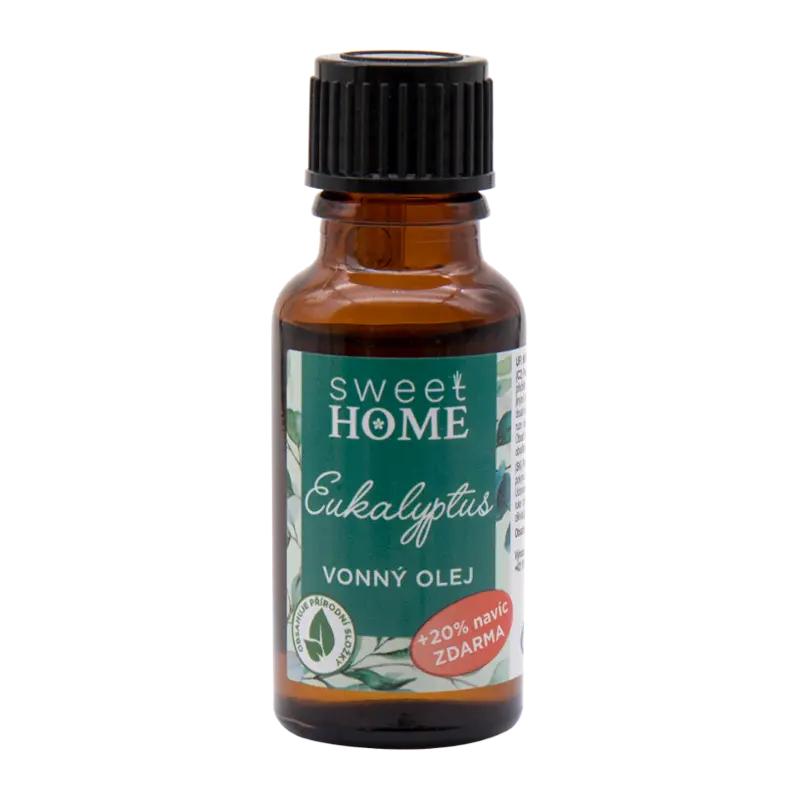 Sweet Home Vonný olej eukalyptus, 18 ml