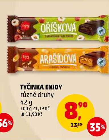 TYČINKA ENJOY různé druhy, 42 g 