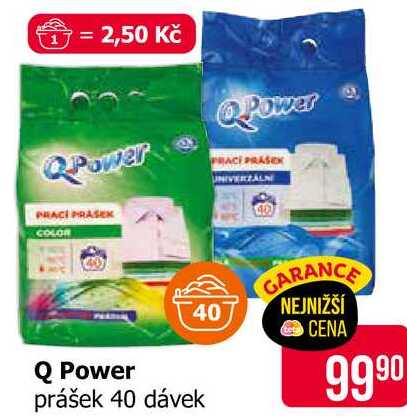 Q Power prášek 40 dávek 