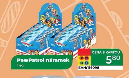 PawPatrol náramek 14g 