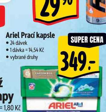 Ariel Prací kapsle • 24 dávek  