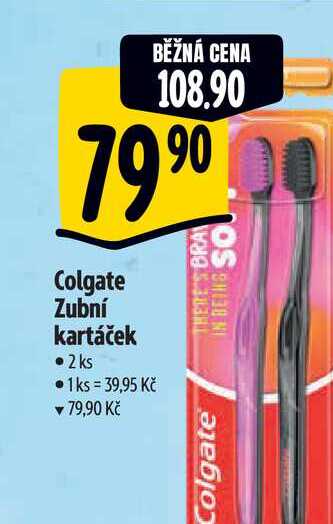   Colgate Zubní kartáček • 2 ks  